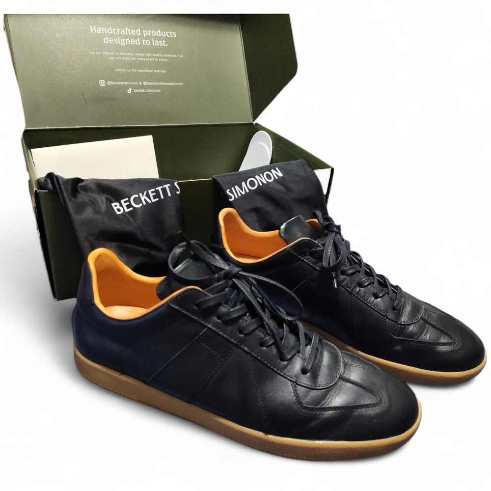 Beckett Simonon Morgen Trainers- Mens 11.5 | Black / Gum